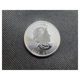 Rare 2016 BU One Ounce Silver  Canada Superman Coin