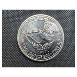 1984 BU 1 Oz. Silver Engelhard Prospector -- Hard to Find!