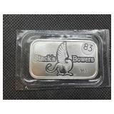 2023 One Ounce .999 Silver Stacks & Bowers Bar