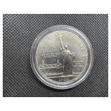 1986-P Uncirculated MS Statue of Liberty Silver Commem. Dollar