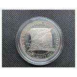 1987-S Uncirculated "We The People" Silver Commem. Dollar