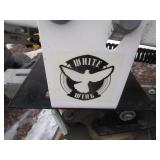 Clay Pigeon Thrower Set Up on Wagon w/Battery