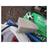 Clay Pigeon Thrower Set Up on Wagon w/Battery