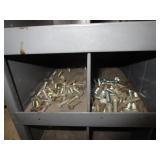 72 Compartment Bolt Bin w/Contents 34"x42"x12"