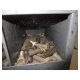 72 Compartment Bolt Bin w/Contents 34"x42"x12"