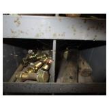 72 Compartment Bolt Bin w/Contents 34"x42"x12"