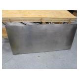 Stainless Steel Food Prep Tabletop 33"x72"x2"
