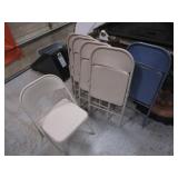 (6) Folding Chairs