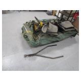 Ice Fishing Sled/Pop Up Shelter w/8" Jiffy Ice Auger