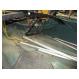 Ice Fishing Sled/Pop Up Shelter w/8" Jiffy Ice Auger