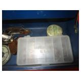 Bait Bucket, Tackle Boxes & Vintage Tackle