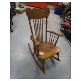 Vintage Rocking Chair & Desk