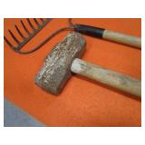 Sledge Hammer & Rakes