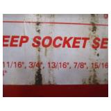 1/2" Drive Impact Socket Set