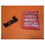 Router Bit Set & Wood Plane