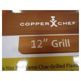 Copper Chef Induction Cooktop w/Griddle & Grill Pans