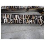 Vinyl Flooring & Barn Wood