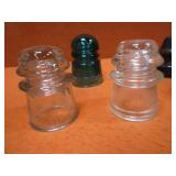 Vintage Glass & Ceramic Insulators