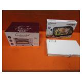 Toaster Oven, Roaster Pan, Fajita Pan