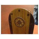 Custom Wood Quilt Rack