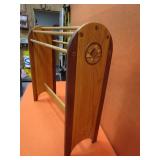 Custom Wood Quilt Rack
