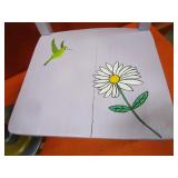 Kids Painted Chairs & Table