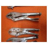Vise Grips & Crescent Wrenches