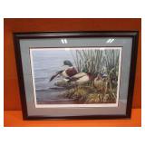 Paco Young "Quiet Rain" S&N Print 70/5300 34"x26" Frame