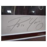 Paco Young "Quiet Rain" S&N Print 70/5300 34"x26" Frame