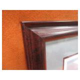 Paco Young "Quiet Rain" S&N Print 70/5300 34"x26" Frame