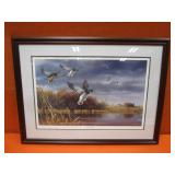 Robert Hartman "Northern Flight" S&N Print 3221/5000 24"x33" Frame