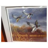 Robert Hartman "Northern Flight" S&N Print 3221/5000 24"x33" Frame