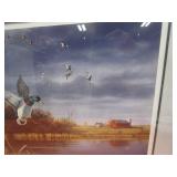 Robert Hartman "Northern Flight" S&N Print 3221/5000 24"x33" Frame