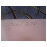 Jim Hansel "Autumn Ringnecks" S&N Print 2206/2700 26"x32" Frame