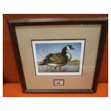 Robert Hartman 1996 Migratory Bird Hunting & Conservation Stamp S&N Print 12586/17500 16"x17" Frame Size