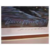 Bruce Miller 1994 Ducks Unlimited Conservation Edition Stamp S&N Print 1517/5000 17"x15" Frame Size