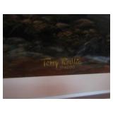 Terry Redlin "Hunters Haven" Open Edition Print 25"x18" Frame Size