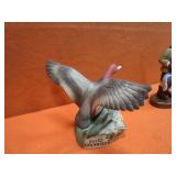 Ducks Unlimited Decanter & Duck Hunter Figure