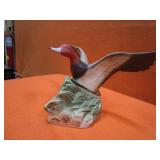 Ducks Unlimited Decanter & Duck Hunter Figure