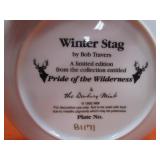 Terry Redlin & Bob Travers Collector Plates, Deer Scenes