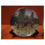 Bruce Miller Collector Plates, Deer Scenes