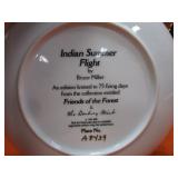 Bruce Miller Collector Plates, Deer Scenes