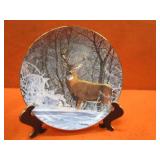 Bruce Miller Collector Plates, Deer Scenes