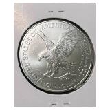 2022 AMERICAN SILVER EAGLE 1 TROY OZ .999 FINE SILVER