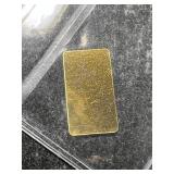 1/100TH TROY OZ .9999 FINE GOLD SCOTTSDALE BAR