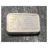 1 TROY OZ .999 FINE SILVER ASSAY BAR