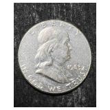 1963 US FRANKLIN HALF DOLLAR