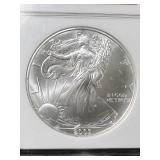2003 AMERICAN SILVER EAGLE NGC MS69