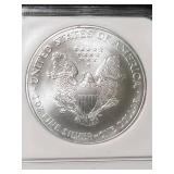 2003 AMERICAN SILVER EAGLE NGC MS69