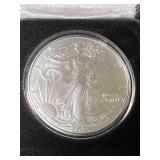 2025 AMERICAN SILVER EAGLE 1 TROY OZ .999 FINE SILVER IN BOX